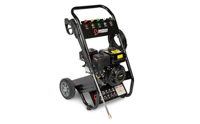 Bimson Power Petrol Pressure Washer 200 Bar (2900 PSI) 9 LPM - 8m hose