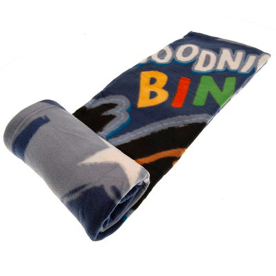 Bing Goodnight Fleece Blanket Blue Red Black One Size DIY at B Q