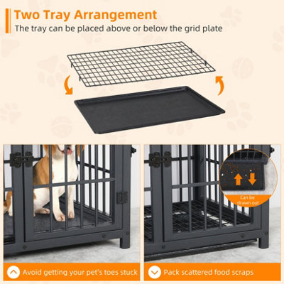 Illustration of Large Industrial Dog Crate