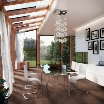 BinylPro 8mm - Havana Oak - Laminate Flooring - 2.28m² Pack Price Comparisons | Compare The Build