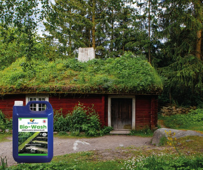 Bio-Wash Green Algae Killer - Removes growth on exterior hard surfaces