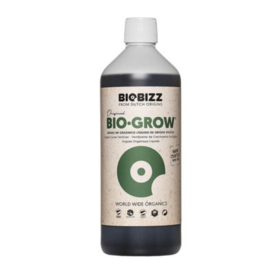 Biobizz Bio Grow 1L  - a complete organic fertilizer that can be used throughout the growing and flowering period.