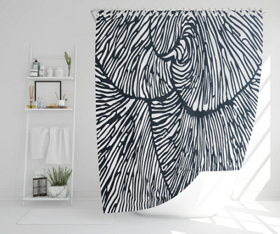 Biophilic design with natural analogues texture (Shower Curtain) / Default Title Price Comparisons | Compare The Build