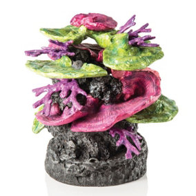 biOrb 48361 Coral Rock Ornament Green/Purple