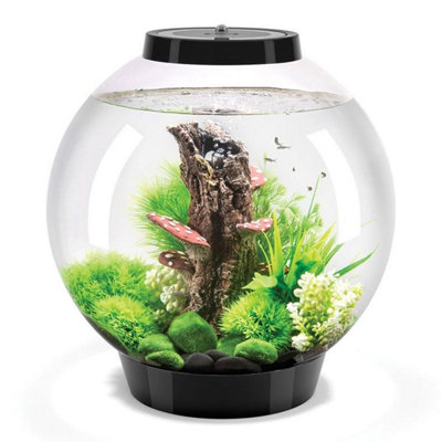 BiOrb Classic 30L Aquarium Fish Tank in Black with MCR LED Lighting