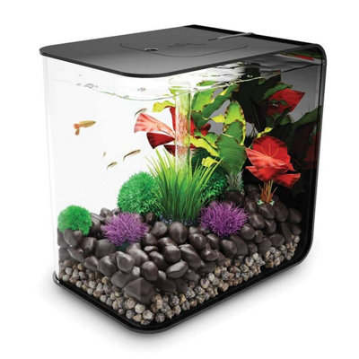 biOrb FLOW 30L Aquarium Fish Tank in Black with MCR LED Lighting