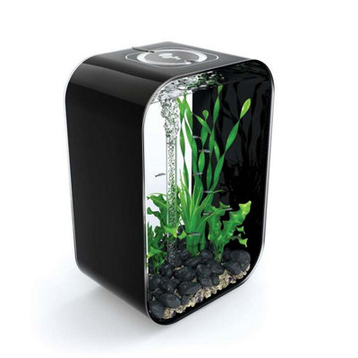 BiOrb LIFE 45L Aquarium Fish Tank in Black with Multi Colour LED