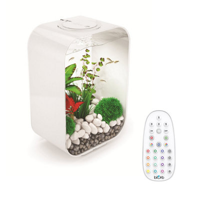 BiOrb LIFE 45L Aquarium Fish Tank in White with Multi Colour LED Lighting Price Comparisons | Compare The Build