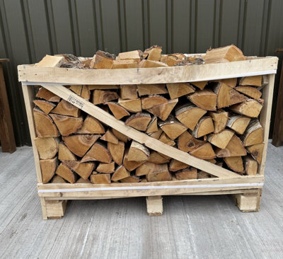 Birch Premium Kiln Dried Firewood Large Crate