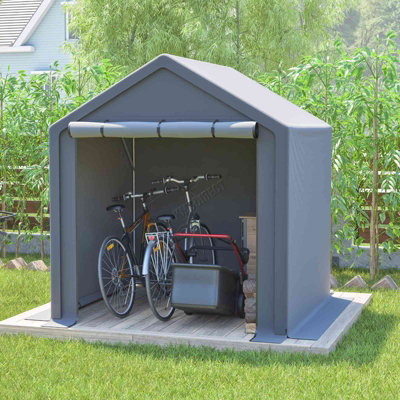 Birchtree 6.2X5.6FT Garden Waterproof AntiUV Storage Tent Bike Shed