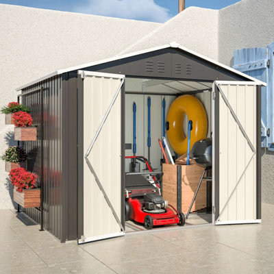 ファッションシーンで話題のこれから流行るブランド12選 Birchtree Free With Roof Apex Shed Garden Metal 8X6FT フラダンス