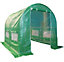 Birchtree Fully Galvanised Steel Frame Polytunnel Greenhouse Pollytunnel Tunnel 3m x 2m