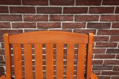 Wooden duo love seat hotsell