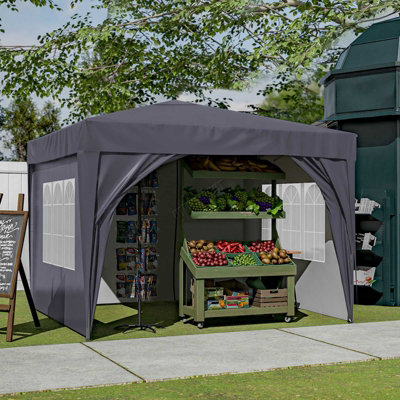 Enclosed canopy clearance tent