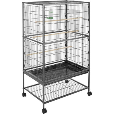 Bird cage 131cm high - anthracite