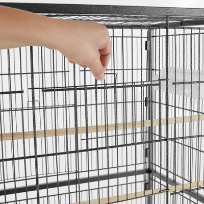 Bird cage 131cm high - anthracite