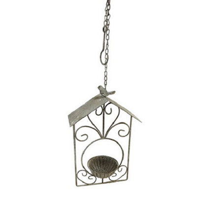 Bird Feeder - Metal - L11 x W22 x H38 cm Price Comparisons | Compare The Build