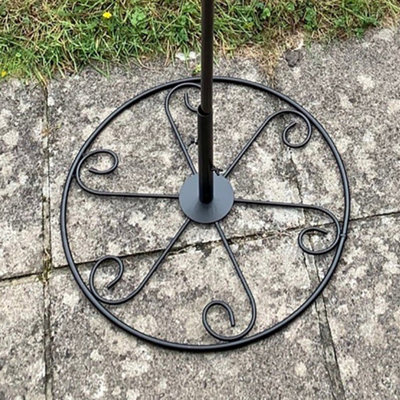 Bird Feeding Station Metal Patio Stand Weighs 3.5kg DIY at B Q
