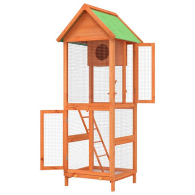 Picture of Bird House Brown 60x58.5x160 cm Solid Wood Pine