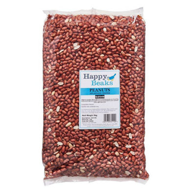 Bird Peanuts Premium Grade Wild Bird Food Aflatoxin Tested by Happy Beaks (25.5kg) - 5