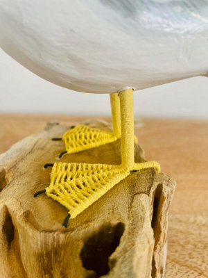 Bird, A Unique Hand Made Goose Ornament Made With Solid English Ash
