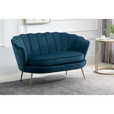 Birlea Ariel 2 Seater Sofa Blue