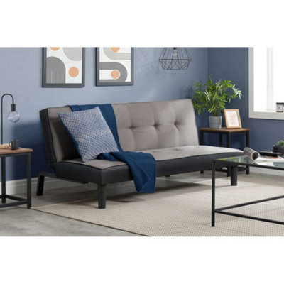 Birlea Aurora Sofa Bed Grey Velvet