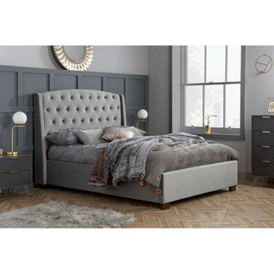 Birlea Balmoral Double Bed Frame In Grey