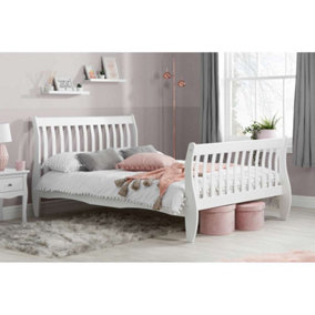 Birlea Belford Double Bed Frame In White