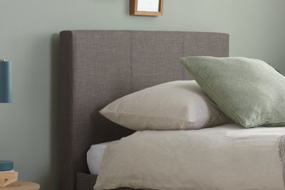 Birlea Berlin Single Bed Frame In Grey Fabric