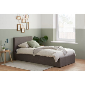 Birlea Berlin Single Ottoman Bed Grey
