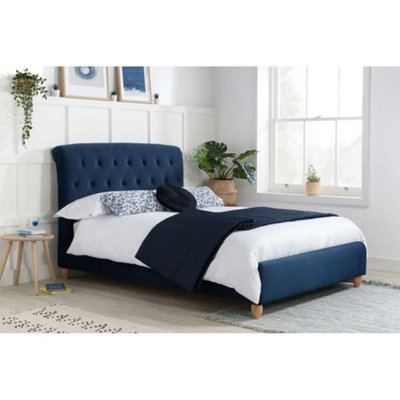 Birlea Brompton Double Bed Frame In Blue