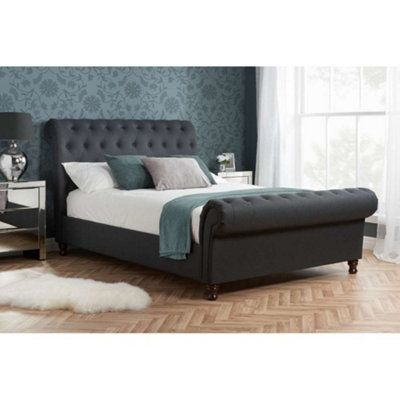 Birlea Castello Double Bed Charcoal