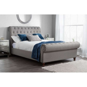 Birlea Castello Double Bed Frame In Grey