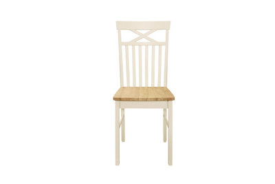 Birlea Chatsworth Dining Chair - Pair In Cream