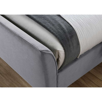 Birlea Clover Double Bed Frame In Grey