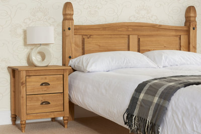 Birlea Corona Low End King Bed Pine | DIY At B&Q