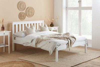 Birlea Denver Double Bed Frame In White