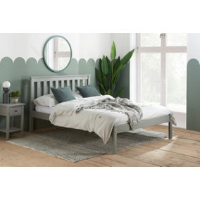 Birlea Denver King Bed Frame In Grey