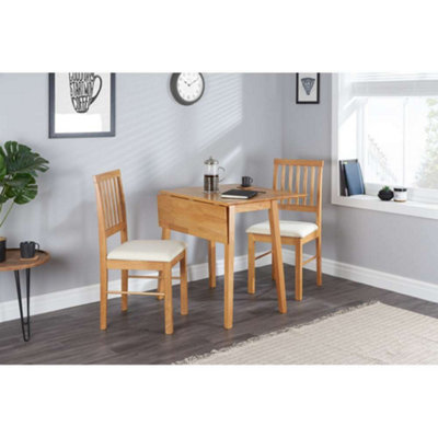 Birlea Drop Leaf Dining Set Oak