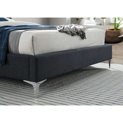 Birlea Finn Double Bed Frame In Charcoal