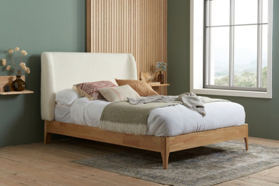 Birlea Halfden Double Bed Frame in Mixed Material