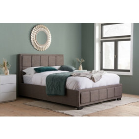 Birlea Hannover Double Bed Frame In Grey