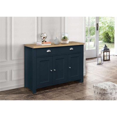 Blue store oak sideboard