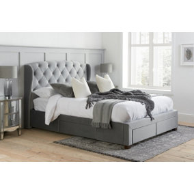Birlea Hope King Bed Frame In Grey