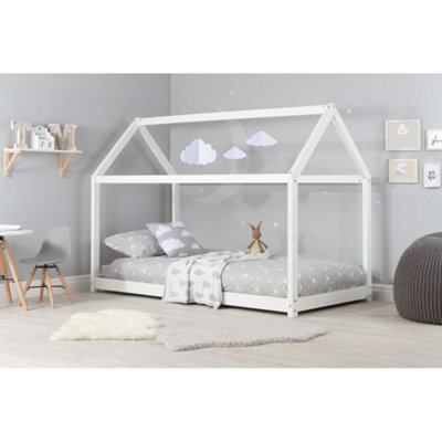 Birlea House Single Bed Frame In White