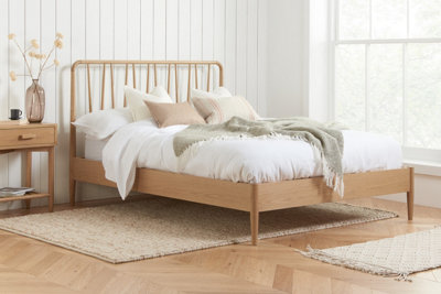 Birlea Jesper Double Bed Frame in Oak