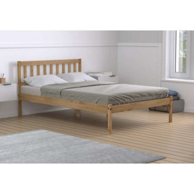 Birlea Lisbon Double Bed Frame In Brown
