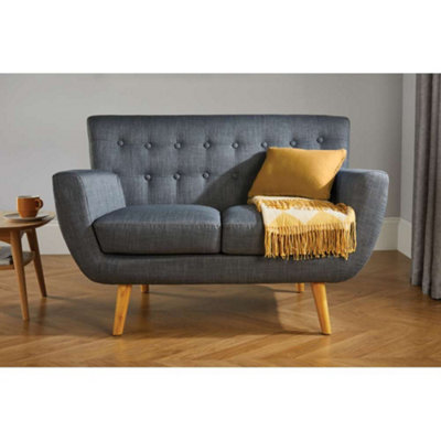 Birlea Loft 2 Seater Sofa Grey