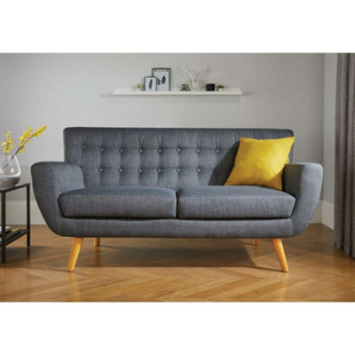 Birlea Loft 3 Seater Sofa Grey